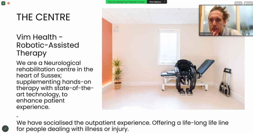 NeuroHealth External Speaker Webinar Series – Tom Taverner: Outcomes of rehabilitation and the impact of determinants of health and how these influence the rehabilitation process