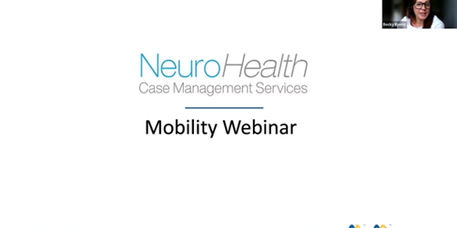 NeuroHealth External Speaker Webinar Series - Allied Mobility and Mobility Solutions