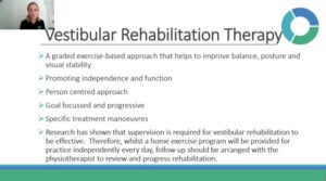 NeuroHealth External Speaker Webinar Series - Vestibular Rehabilitation Therapy - Emma Davies, Physio4You